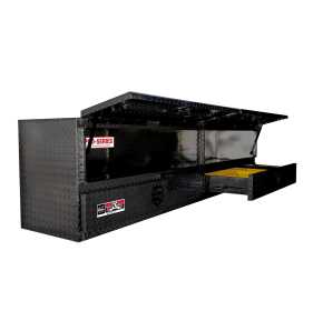 Brute High Cap Stake Bed Contractor Tool Box 80-TB400-96D-BD-B